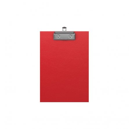 Планшет с зажимом ErichKrause, Standart, А5, 160х230х3 мм, 2000 мкм, красный фото 1