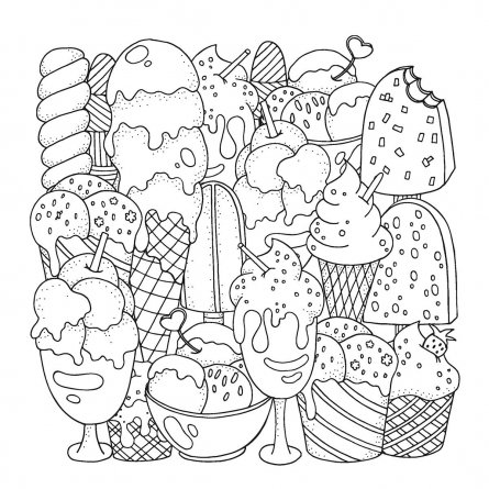 Скетч-раскраска для работы маркерами, 195 * 195 мм, Контэнт-Канц, 32л., гребень сверху, лам. карт., выб.лак, жёстк. подложка, "HYGGE. Девочка." фото 2