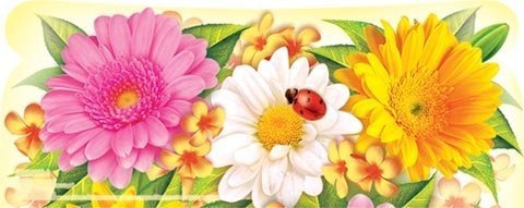 Конверт для денег Мир открыток "Цветы" 226*194 мм, блестки фото 2