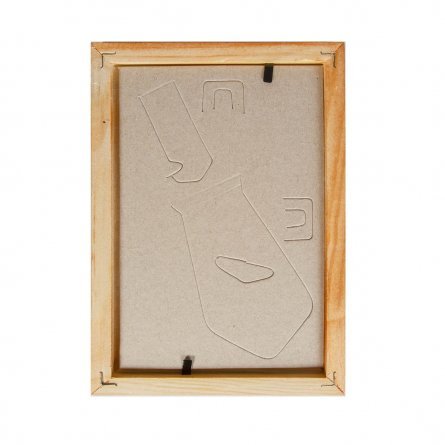 Рамка деревянная, 10х15 см, стекло, сосна фото 3
