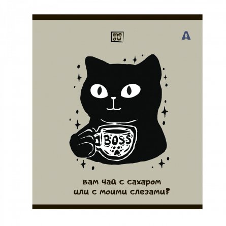 Тетрадь 48л, А5, клетка, Alingar "Удача приди", скрепка,мелованный картон (стандарт) Soft touch,  блок офсет, 5 дизайнов в пленке т/у фото 2
