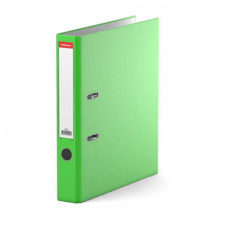 Папка-регистратор 50мм, ErichKrause "Neon", А4, зеленая фото 1