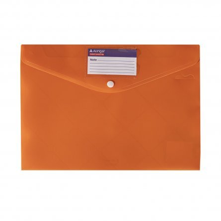 Папка-конверт на кнопке  Alingar, A4, 240х330 мм, 160 мкм, карман для ручки и визитки, ассорти, матовая, с глянцевым рисунком, "Diamond" фото 4