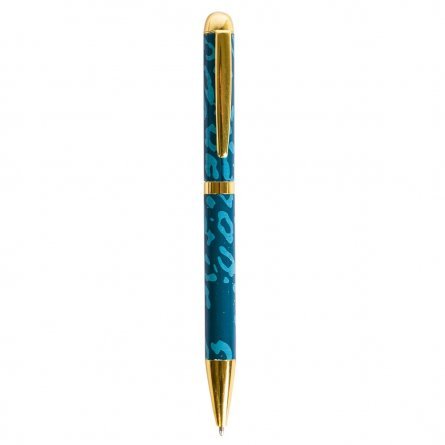 Подарочная ручка шариковая Alingar, 1,0 мм, синяя, поворотный металлический корпус, цвет ассорти, картонная упаковка фото 3