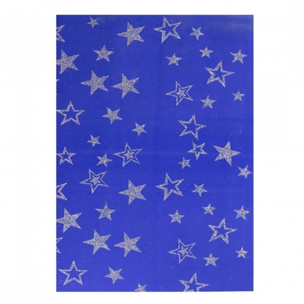 Материал для творчества фоамиран Alingar, А4, 2 мм, глитер, с узором, 10 цветов, ассорти, упаковка полиэтилен фото 5