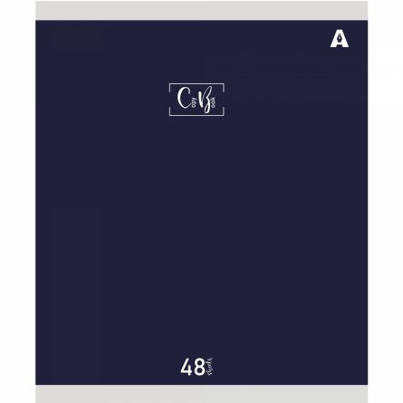 Тетрадь 48л., А5, клетка, Alingar "Style", скрепка, мелованый  картон ( стандарт), блок офсет, 5 дизайнов в пленке т/у фото 4