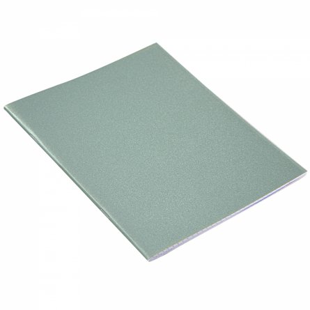 Тетрадь 48л., А5, клетка, Alingar "Мятный", скрепка, дизайнерский картон, глиттерное напыление, блок офсет, 100 % белизна фото 2