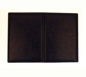 Обложка на паспорт мягкая коричневая фото 1