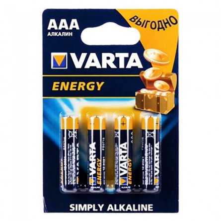 Батарейка  Varta Energy LR03-4BL (4/40/200) фото 1