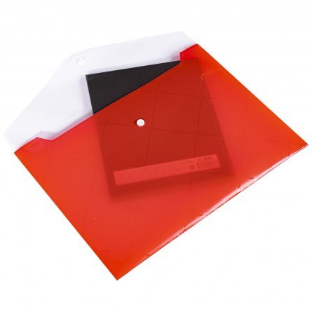 Папка-конверт на кнопке  Alingar, A4, 240х330 мм, 160 мкм, карман для ручки, дополн. внешний карман, ассорти, матовая, "Diamond" фото 11