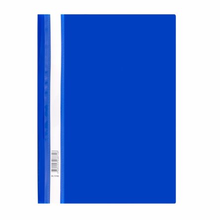 Папка-скоросшиватель пластиковая Alingar, A4, синий, 160 мкм, пакет европодвес фото 1