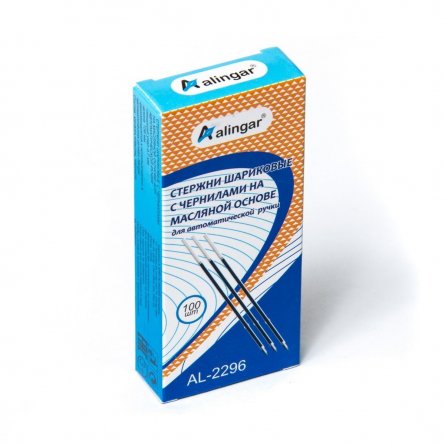 Стержень для автоматической шариковой ручки 106 мм, чернила синего цвета на масляной основе фото 2