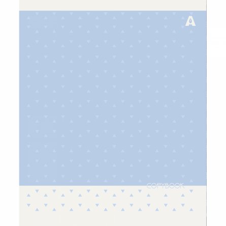 Тетрадь 48л., А5, линия, Alingar "Pattern", скрепка, мелованый  картон ( стандарт), блок офсет, 5 дизайнов в пленке т/у фото 7