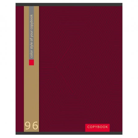 Тетрадь 96л., А5, клетка, Проф-Пресс "Микс-5 классика", мелованный картон фото 4