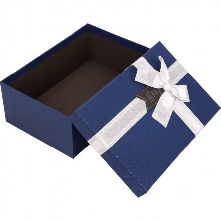 Набор подарочных прямоугольных  коробок 3 в1 Миленд, 16*27*9 - 12*19*6 см, "Синева" фото 3