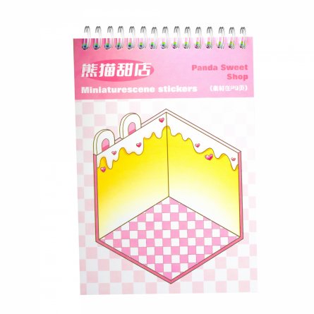 Наклейки для творчества - антистресс блокнот, 135*195 мм, "Sticker Collection", MINI, 3D стикеры, 20 комнат, 20 листов с наклейками, пакет с европодв. фото 16