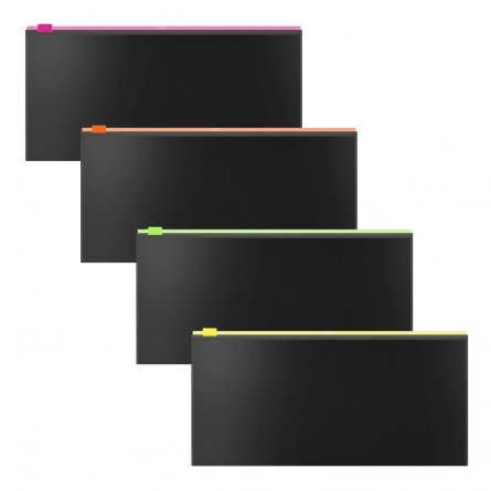 Zip-пакет на молнии ErichKrause, 254*130 мм, 180 мкм, непрозрачный, ассорти, "Matt Accent, Travel" фото 1