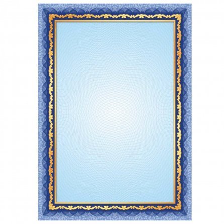 Бланк рамки без герба, А4, Квадра, мелованный картон фото 1