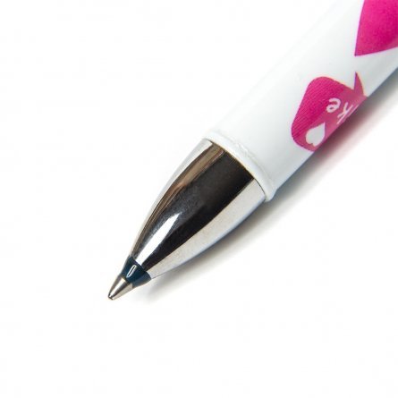 Ручка шариковая пиши-стирай Alingar, "Веселые пальчики", 0,8 мм, синяя,  круглый, цветной, пластиковый корпус, картонная упаковка фото 3