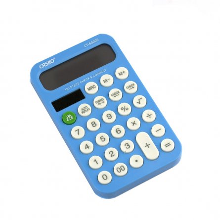 Калькулятор Alingar 12 разрядов, CT-6000 мм, двойное питание, ассорти, "CT-6000", 8,5 см * 14,3 см * 1,2 см фото 4
