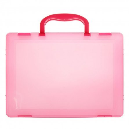 Портфель-кейс (тонированный розовый) фото 1