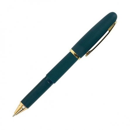 Ручка масляная LOREX "Grande Soft", 0,7 мм, синяя, металлизированный наконечник, круглый, цветной, прорезин. корпус фото 3