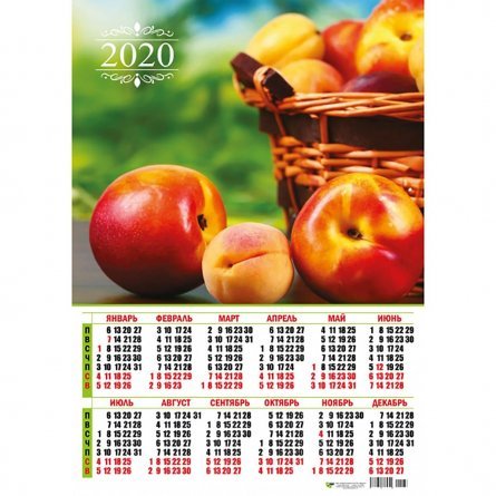 Календарь-плакат А2 "Фруктовый натюрморт" фото 1