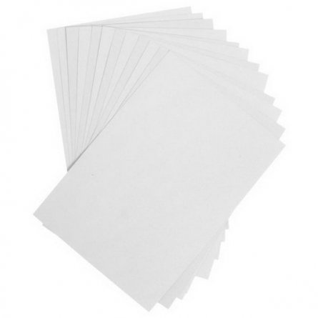 Картон белый Апплика, А4, 24 листа, немелованный, пакет с европодвесом, "Ромашки" фото 2