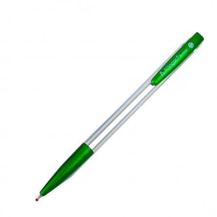 Ручка шариковая на масляной основе Alingar, "Arrow", 0,7 мм, синяя, игольчатый наконечник, автоматическая, круглый, матовый, пластиковый корпус фото 5
