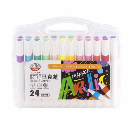 Акриловые маркеры, 24 цв. фото 1
