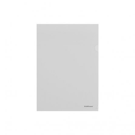 Папка-уголок ErichKrause, A4, 220х310 мм, 120 мкм, прозрачная, "Fizzy Clear" фото 1