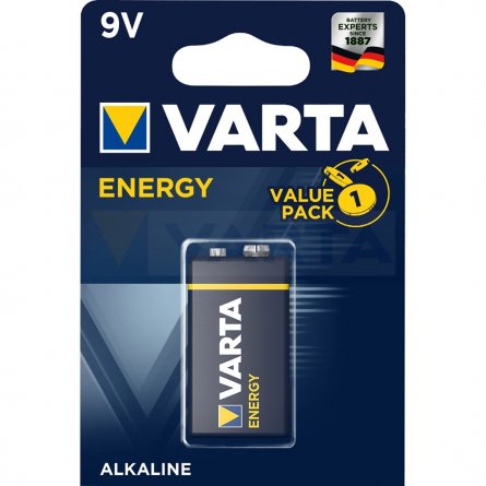 Батарейка  Varta Energy 6LR61 (1/10) фото 1