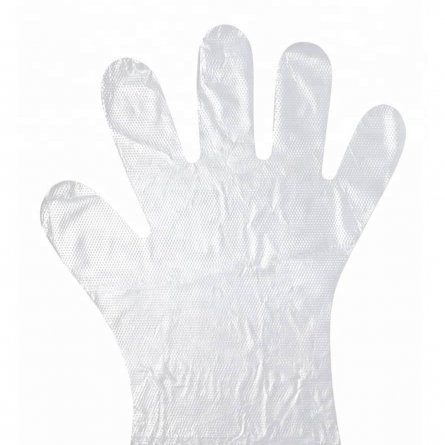 Перчатки одноразовые, полиэтиленовые ( 50 пар) размер L фото 1