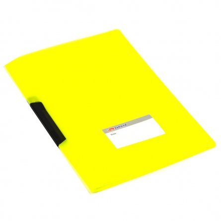 Папка-скоросшиватель, поворотный зажим, А4 230х310мм, 150 мкм, Sahand, пластик, карман, "Original", неоновые цвета фото 2