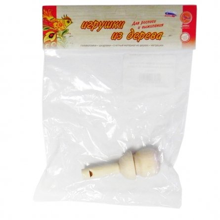 Сувенир для выжигания Ракета, свисток, пакет с европодвесом"Грибок" фото 1