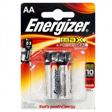 Батарейка Energizer MAX LR06-2BL фото 1