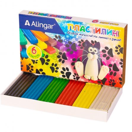 Набор для первоклассников Alingar "В школу!", 20 предметов, картонная упаковка с ручкой фото 6
