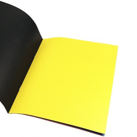 Бумага цветная Проф-Пресс, А5, односторонняя, 16 листов, 8 цветов, на скрепке, "Мишка с шишками" фото 2