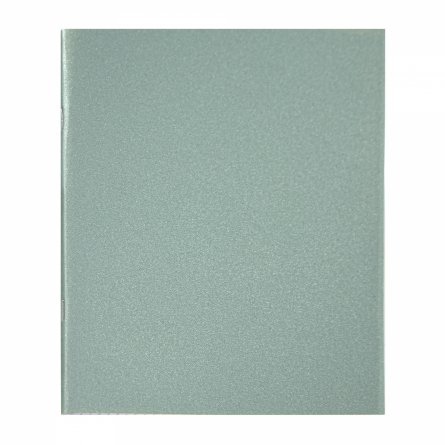 Тетрадь 48л., А5, клетка, Alingar "Мятный", скрепка, дизайнерский картон, глиттерное напыление, блок офсет, 100 % белизна фото 1