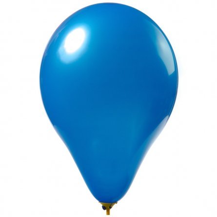 Шар воздушный пастель №10, синий, 100шт/уп фото 1