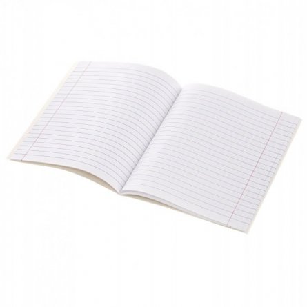 Тетрадь 12л., линия, Alingar, скрепка, блок офсет, 100% белизна, мелованный картон (стандарт), "Mix Pastel", 5 дизайнов в пленке т/у фото 4