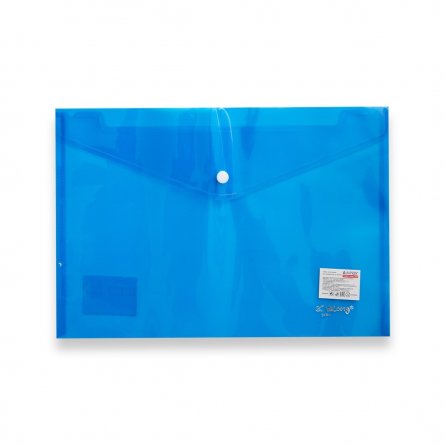 Папка-конверт на кнопке YALONG, A4, 160 мкм, ассорти фото 1