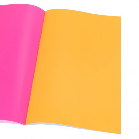 Бумага цветная Проф-Пресс, А4, мелованная, односторонняя, флуоресцентная, 8 листов, 8 цветов, на скрепке, "Стиль и экстрим" фото 3