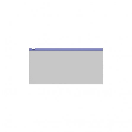 Zip-пакет на молнии ErichKrause, с цветной молнией, прозрачный, ассорти, " Fizzy Clear" фото 2