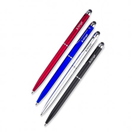 Ручка шариковая, автоматическая, Alingar, "Гармония" синяя, 0,7 мм., цветной корпус фото 2