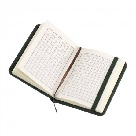 Записная книжка 96 л., А7, Alingar, "MIX", клетка, 7БЦ, ПВХ, ляссе, на резинке, ассорти фото 2