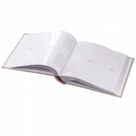 Фотоальбом, Alingar, 21,5 х 22,5 х 5 см, "Family", 50 листов, белый, для 200 фото формата 10х15 см, текстура холст, поля для текста, картонная коробка фото 5