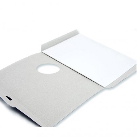 Картон белый Апплика, А4, мелованный двухсторонний, 7 листов, картонная папка, "Лебедь" фото 2