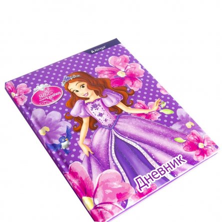 Дневник школьный Alingar 1-11 кл. 48л., 7БЦ, ламинированный картон, поролон,  глиттер,  "Beautiful Princess" фото 7