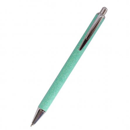 Ручка шариковая автоматическая Alingar "Гламур", синяя, 1,0 мм, металлический цветной корпус, ассорти, картонная упаковка фото 2